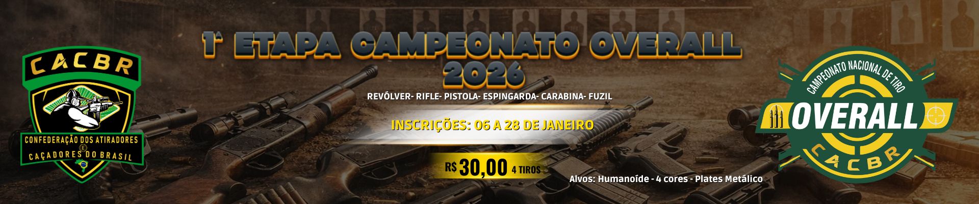 1ª Etapa Campeoato OVERALL