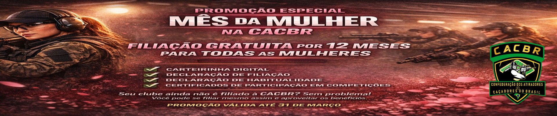 Promoção Mês da Mulher
