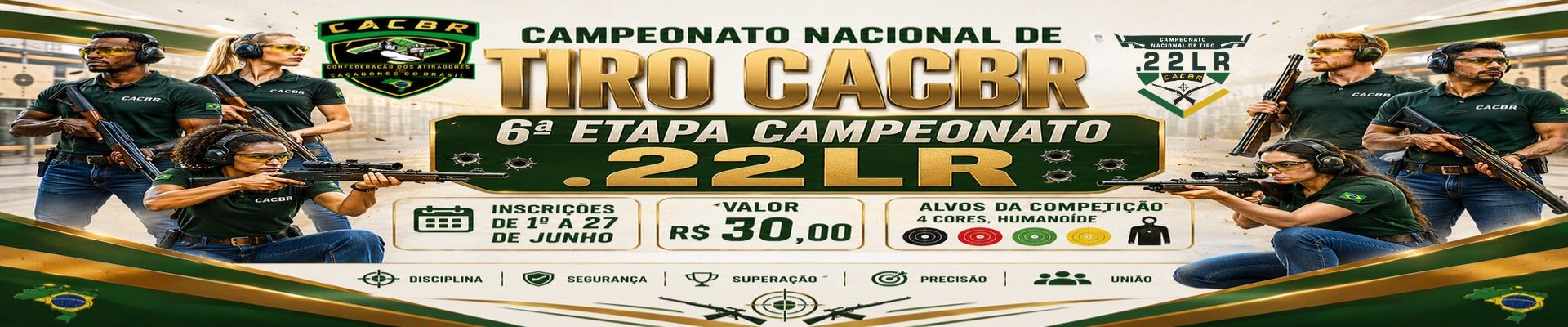 6º  Etapa Campeonato 22LR