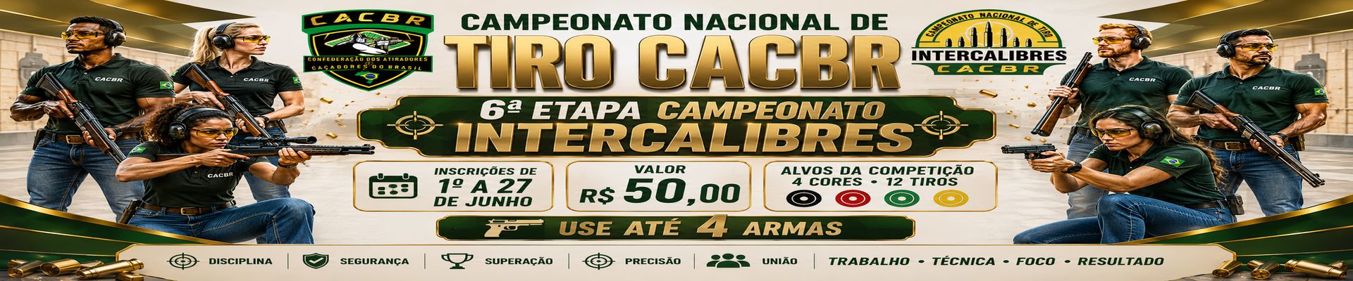 6º Etapa Campeonato INTERCALIBRES